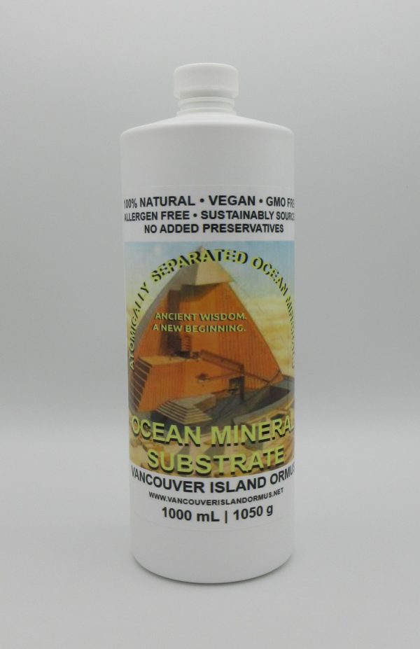 Vancouver Island Ormus Ocean Mineral Substrate 500mL