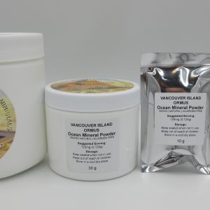 Vancouver Island Ormus Ocean Mineral Powder all sizes